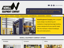 Tablet Screenshot of newelleqpt.com